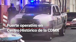 MientrasDormía  Catean inmuebles en Centro Histórico de la CDMX Hallan droga no hay detenidos [upl. by Uchish]