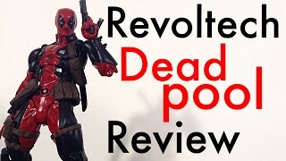 Revoltech Figure Complex Amazing Yamaguchi DEADPOOL Action Figure Review Toy Review [upl. by Mhoj113]