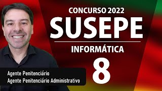 SUSEPE RS Concurso 2022  Aula 8 Informática [upl. by Ynnavoig]