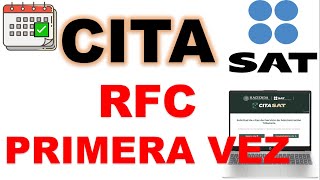 Sacar una cita en el sat 2024 para el tramite de rfc por primera vez en internet [upl. by Wolfgram620]