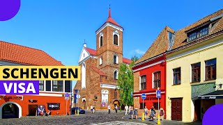 10 Easiest Schengen Countries to Obtain a Schengen Visa [upl. by Massimo]