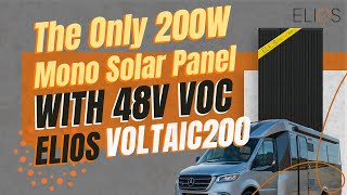 Why Is the Elios Voltaic 200 the Best 200W Mono Solar Panel [upl. by Elyod]