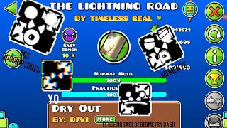 Me pase The Lightinng Road siiiiiiiii  Geometry dash 211 [upl. by Figge]