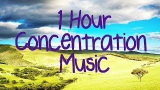 1 HOUR Relaxing Concentration Music Improve Results Improve Focus Brain Training [upl. by Notluf806]