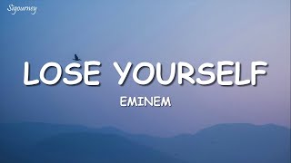 Eminem  Lose Yourself Lyrics [upl. by Rehteh]