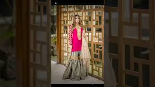 New latest Gharara designs designwithmuni partydressdesignforgirls 2024shorts [upl. by Nyrek]