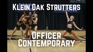 Klein Oak Strutters Officer Contemporary 2024 [upl. by Hedwiga]