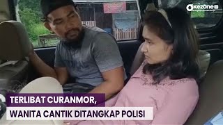 Miris Wanita Cantik Ditangkap Polisi Pangkalpinang Gegara Terlibat Curanmor [upl. by Alisen]