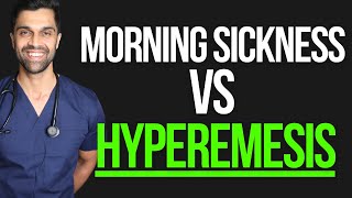 Pregnancy Morning Sickness vs Hyperemesis Gravidarum HG Whats the Difference  Dr Azad [upl. by Graff]