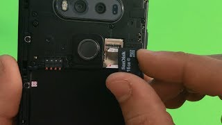 How to install SD and SIM card into LG V20 [upl. by Reldnahc]