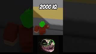 Roblox 2000 IQ Moment Troll Face Meme shorts [upl. by Rior514]