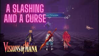 Visions Of Mana  A Slashing And A Curse  Side Quest Guide [upl. by Domini]