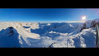 Andermatt Switzerland  Skiing and Snowboarding 2023 [upl. by Gavette]