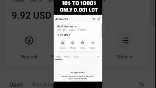 10 to 1000 forex challenge shorts forex forextrading forexchallenge trading ytshortsindia [upl. by Aihset]