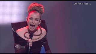 Rona Nishliu  Suus  Albania  Live  Grand Final  2012 Eurovision Song Contest [upl. by Preiser657]