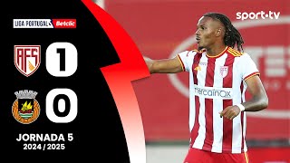 Resumo AVS 10 Rio Ave  Liga Portugal Betclic  sport tv [upl. by Earized]