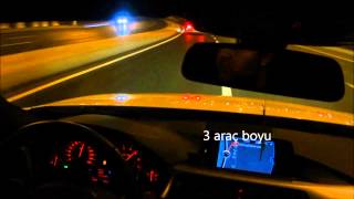 BMW F30 316i VS 320i ED Rolling [upl. by Nyrahs]