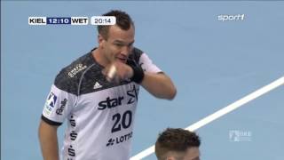 Christian Zeitz fools HSG Wetzlar [upl. by Reichert]