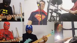 PRISONERS IN PARADISE  EUROPE Cover  DC MARVEL cosplay singleplayer band live superhero [upl. by Hoffarth]