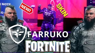 FARRUKO VIENE PARA FORTNITE PRONTO [upl. by Lathe]