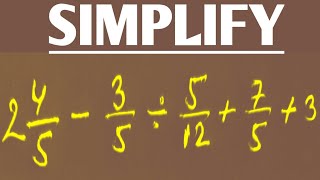 SIMPLIFICATION 105 Competitive Exams maths ssc railwaybsscsimplification amitgurukulclasses [upl. by Ahsikit]