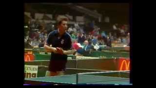 Table Tennis European Championships1986 USSRSWEDEN [upl. by Neirod121]