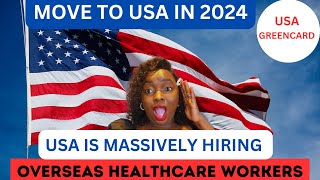 Secrets behind USA Companies Hiring Overseas Healthcare Workersmove with family [upl. by Werdn]