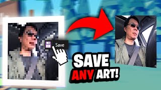 HOW TO SAVE ANY ART IN STARVING ARTIST [upl. by Killam478]