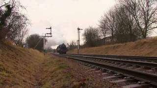 Black 5 No 44767 George Stephenson at Great Central Railway [upl. by Anam797]