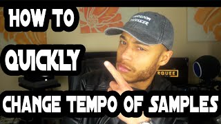 How To QUICKLY Change The Tempo Of A Sample In Logic Pro X Flex Time Tutorial [upl. by Rodrigo]