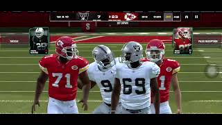 Chiefs vs raiders quarter 3 [upl. by Michal]