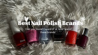 Best Nail Polish Brands 2023  Top Nail Polish Brands [upl. by Guinn]