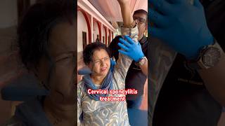 Cervical spondylitis and frozen shoulder treatment [upl. by Galvan]