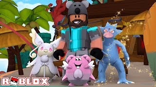 MEGA AUDINO  BLISSEY  SHINY GOLDUCK  Pokémon Brick Bronze 79  ROBLOX [upl. by Ahsenwahs339]