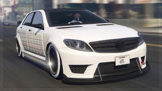 Benefactor Schafter V12 Armored Customizations Brabus E V12  GTA 5 Online [upl. by Benildas]