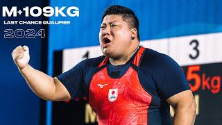 109kg IWF World Cup 2024  Full Session [upl. by Ahsilyt195]