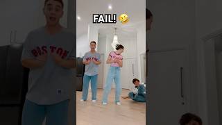 APT DANCE by ROSÉ amp Bruno Mars But with a twist  dance trend friends funny fail shorts [upl. by Genie]