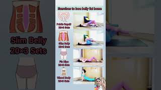 exercise to lose belly fat home part82 shorts [upl. by Ahsekel278]