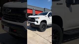 Chevy Trail Boss Gets 6” Lift Fuel Wheels and Nitto Tires [upl. by Naimad]