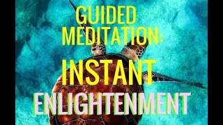 Guided Meditation Instant Enlightenmentquot [upl. by Nnaarat]