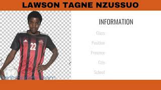 Lawson Tagne Nzussuo  2025 Recruit [upl. by Etaner]