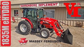 Massey Ferguson 1835M Premium Compact Tractor Standard Cab amp eHydro Transmission [upl. by Ynnal]