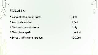 simple Linctus pharmaceutical preparation grapharmacademy [upl. by Orose995]