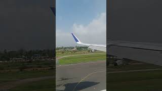 Flight landing  Manipur Imphal Airport [upl. by Etna]