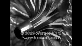 1 million fps Slow Motion video of bullet impacts made by Werner Mehl from Kurzzeit [upl. by Bekki]