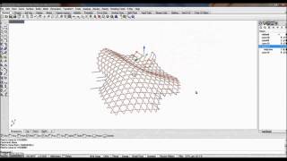 Parametric Gridshell [upl. by Akirdnwahs]