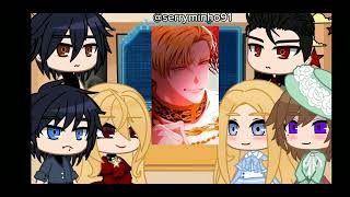 past agricher react to dion future family part25 medea x dion crossover family [upl. by Euqinemod704]