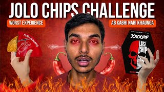 Jolo Chips Challenge  Worst Experience  World Hottest Chips  Ashu Yadav [upl. by Enaud]