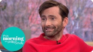 David Tennant Has Found Keeping Broadchurch Secrets Completely Exhausting  This Morning [upl. by Clorinda]