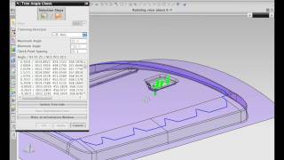 NX Stamping Die  Trim Angle Checkavi [upl. by Hammel]